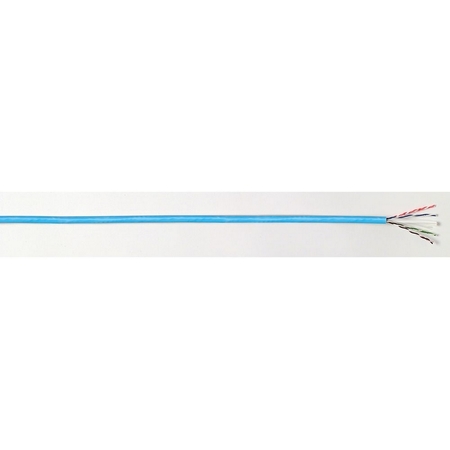 GENERAL CABLE 23-4P UTP-CMP SOL BC CAT6, FEP/FRPVC BLUE JACKET BOXES, 1000FT 7131900